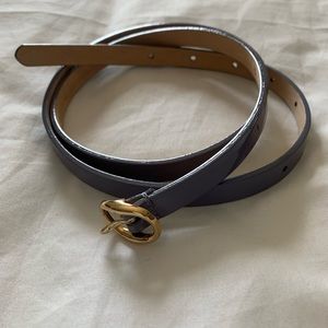EUC! J.Crew Patent Leather Belt